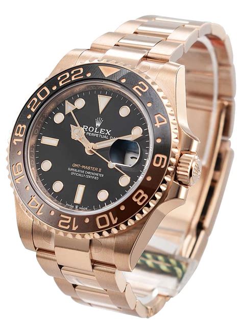 rolex gmt rose gold retail price|rose gold rolex watch price.